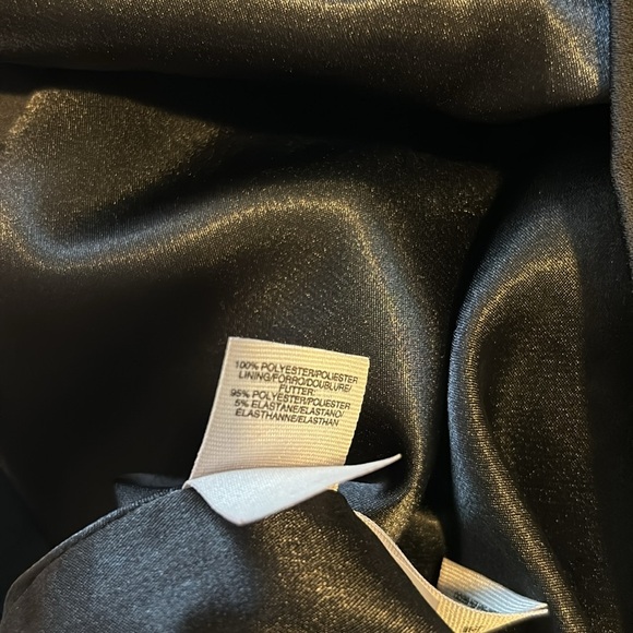 Rachel Roy Black Cutout Dress Wrap Front Midi Cocktail Party Dress Size 2 - Picture 14 of 16